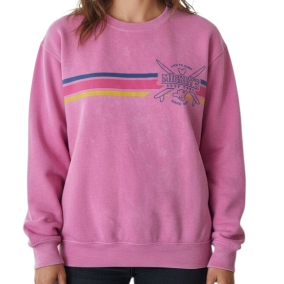 Disney Mickey & Friends Surf Shop Sweatshirt – XS - Picture 1 of 5